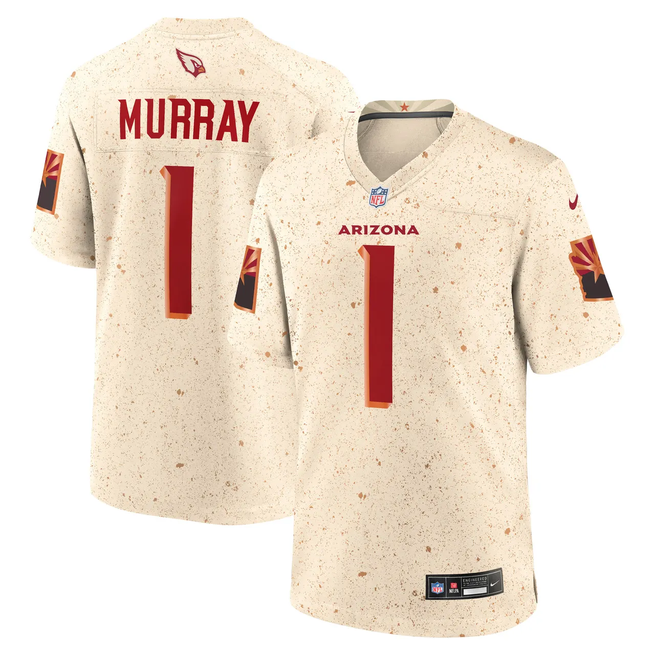 Kyler Murray Arizona Cardinals Nike Rivalries Collection Game Jersey - Natural - Kyler Murray Mens - Cream