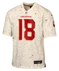 Marvin Harrison Jr. Arizona Cardinals Nike Youth Rivalries Collection Game Jersey - Cream - Image 2