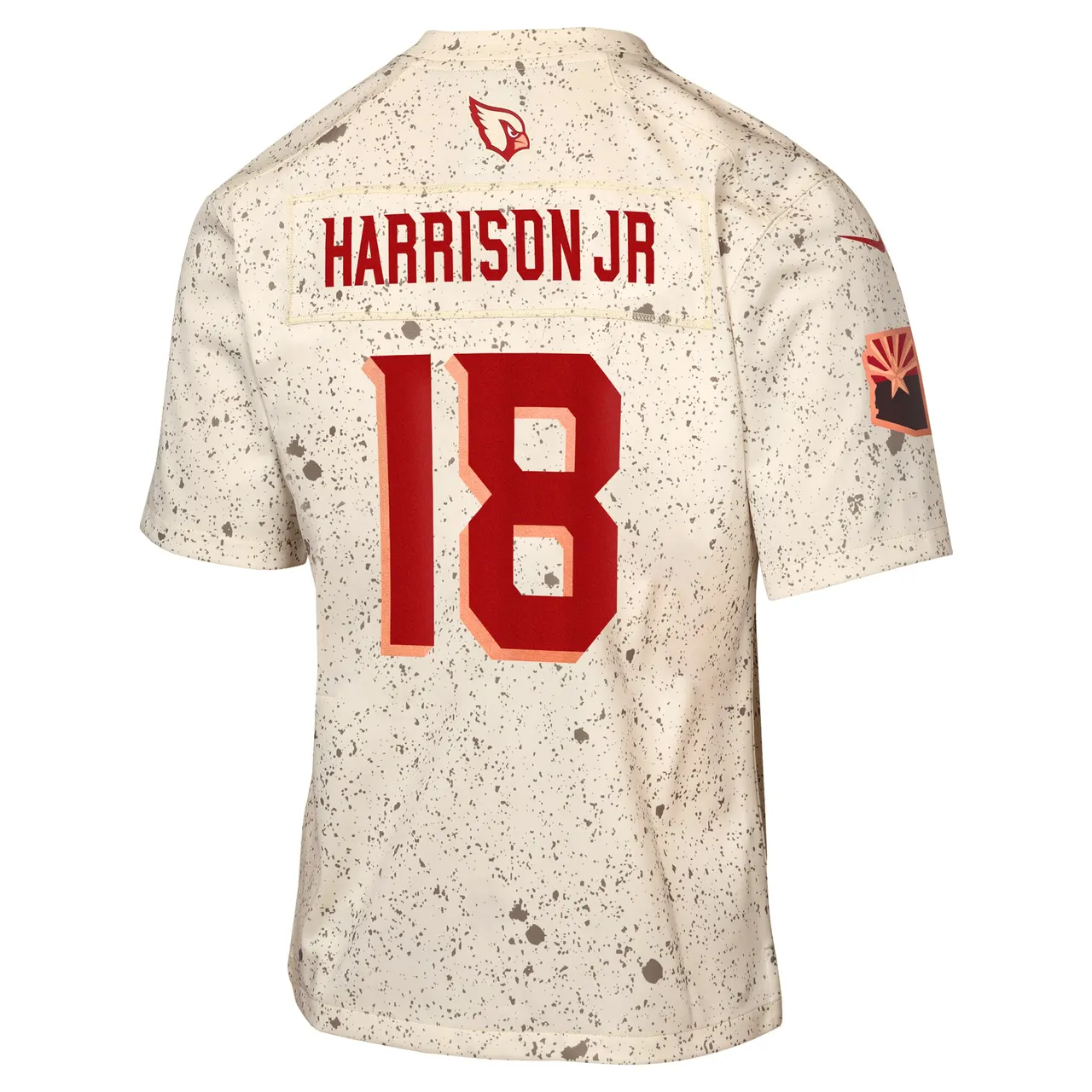 Marvin Harrison Jr. Arizona Cardinals Nike Youth Rivalries Collection Game Jersey - Cream - Image 3