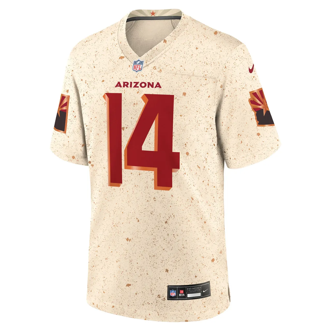 Michael Wilson Arizona Cardinals Nike Rivalries Collection Game Jersey - Natural - Michael Wilson Mens - Cream - Image 2