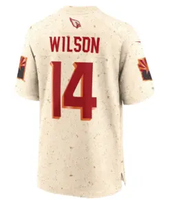 Michael Wilson Arizona Cardinals Nike Rivalries Collection Game Jersey - Natural - Michael Wilson Mens - Cream - Image 3