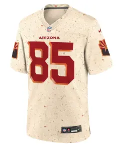 Alternative view of Trey McBride Arizona Cardinals Nike Rivalries Collection Game Jersey - Natural - Trey McBride Mens - Cream