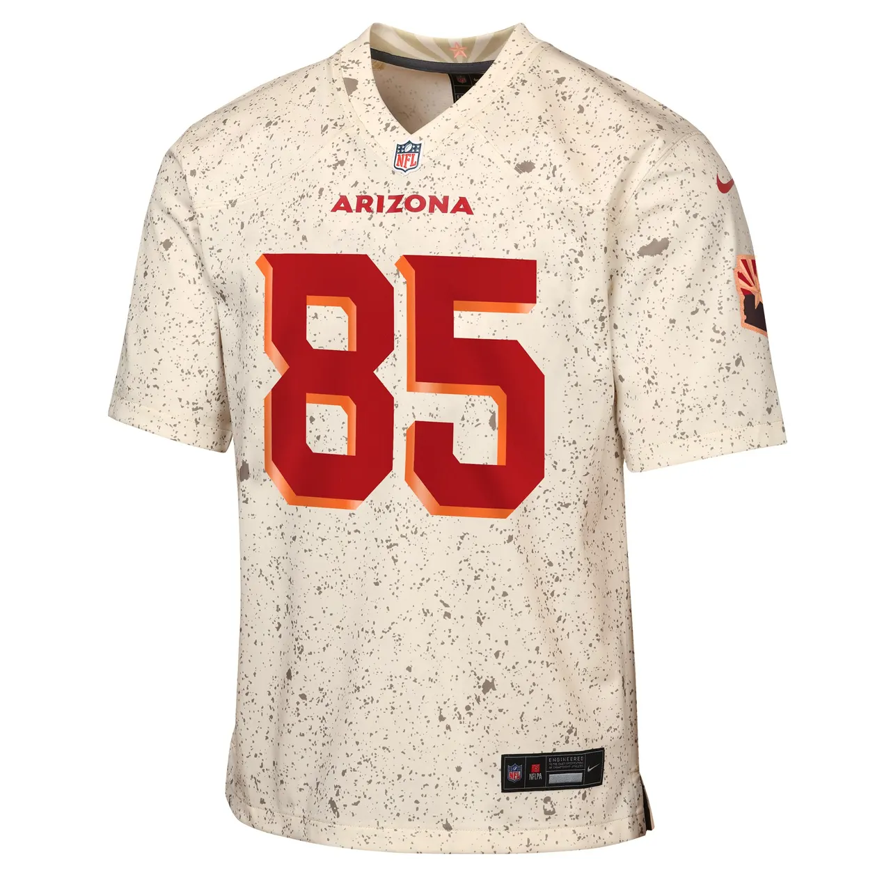 Trey McBride Arizona Cardinals Nike Youth Rivalries Collection Game Jersey - Natural - Trey McBride - Cream - Image 2