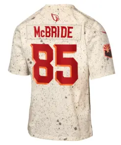 Trey McBride Arizona Cardinals Nike Youth Rivalries Collection Game Jersey - Natural - Trey McBride - Cream - Image 3