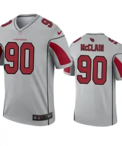 Terrell McClain Arizona Cardinals Nike Inverted Legend Jersey - Grey