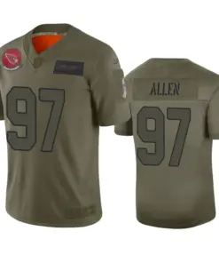 Zach Allen Arizona Cardinals Nike 2019 Salute to Service Limited Jersey - Olive