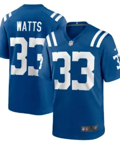 Armani Watts Indianapolis Colts Nike Player Game Jersey - Royal Blue