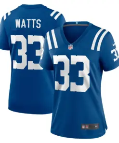Armani Watts Indianapolis Colts Nike Women's Player Game Jersey - Royal Blue