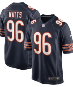 Armon Watts Chicago Bears Nike Game Player Jersey - Navy