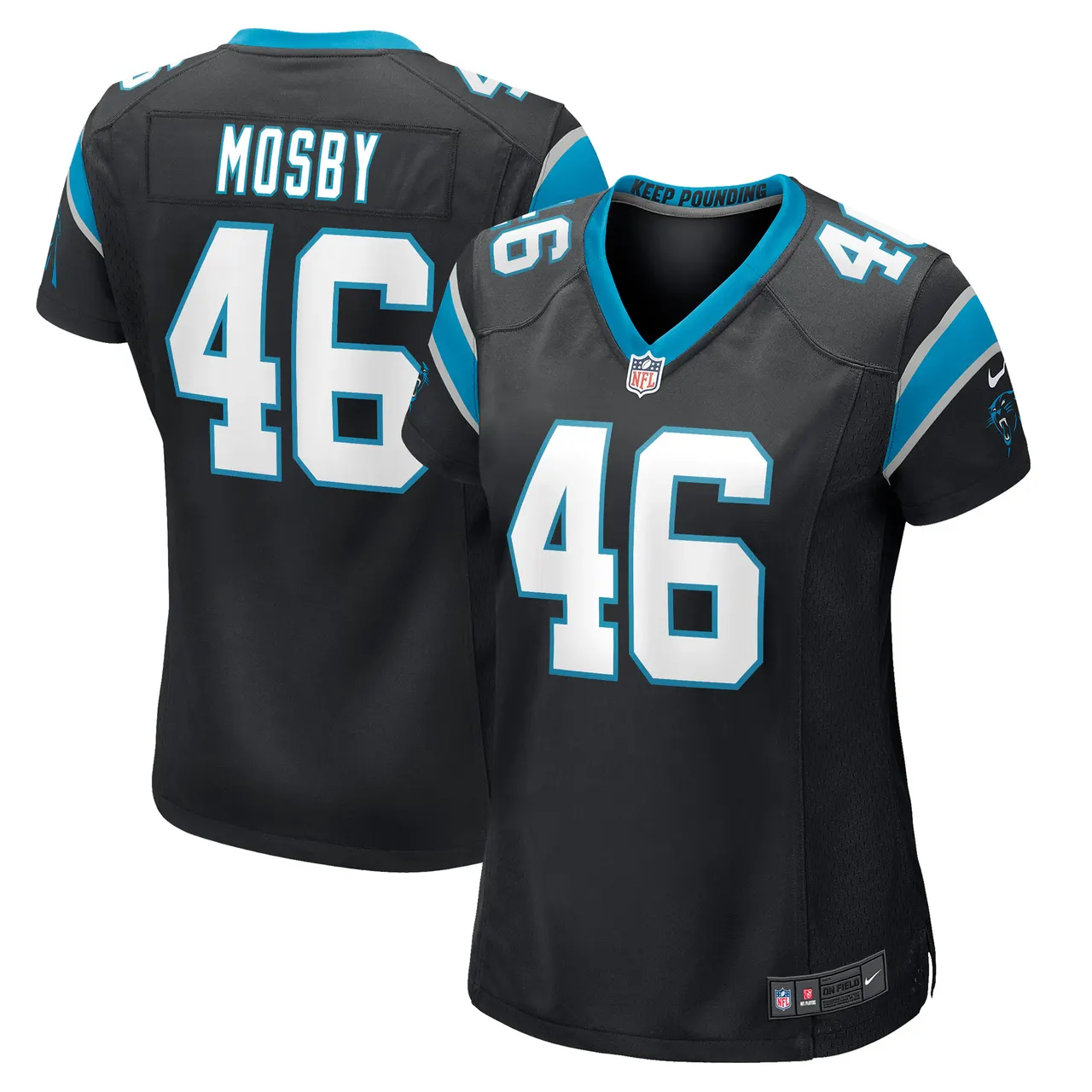 Arron Mosby Carolina Panthers Nike Women's Game Player Jersey - Black