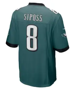 Arryn Siposs Philadelphia Eagles Nike Game Jersey - Midnight Green - Image 4