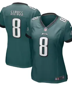 Arryn Siposs Philadelphia Eagles Nike Women's Game Jersey - Midnight Green