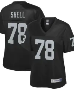 Art Shell Las Vegas Raiders NFL Pro Line Women's Retired Player Replica Jersey - Black