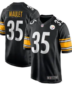 Arthur Maulet Pittsburgh Steelers Nike Game Jersey - Black