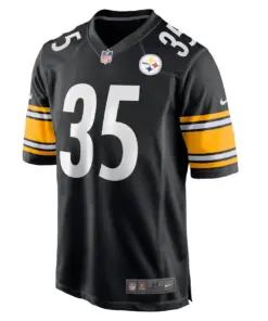 Arthur Maulet Pittsburgh Steelers Nike Game Jersey - Black - Image 3