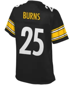 Artie Burns Pittsburgh Steelers NFL Pro Line Women's Player Jersey - Black - Image 3