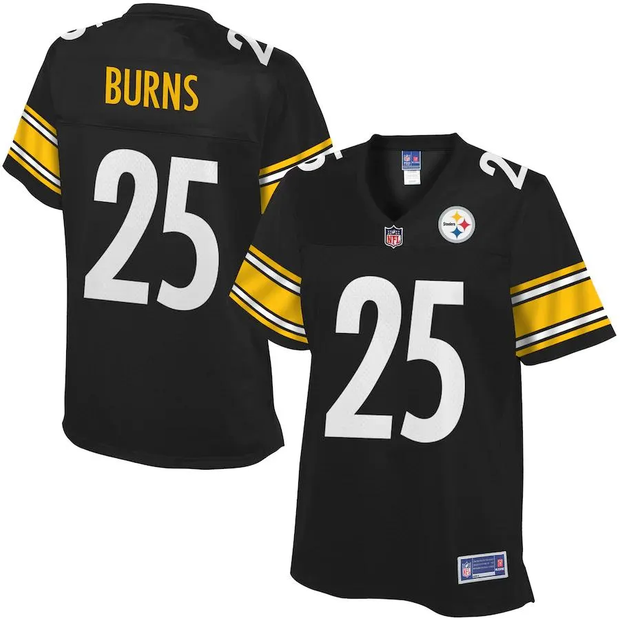 Artie Burns Pittsburgh Steelers NFL Pro Line Women's Player Jersey - Black