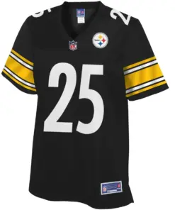 Alternative view of Artie Burns Pittsburgh Steelers NFL Pro Line Women's Player Jersey - Black