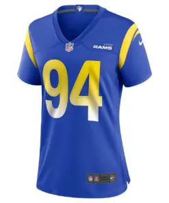 A'Shawn Robinson Los Angeles Rams Nike Women's Game Jersey - Royal Blue - Image 3