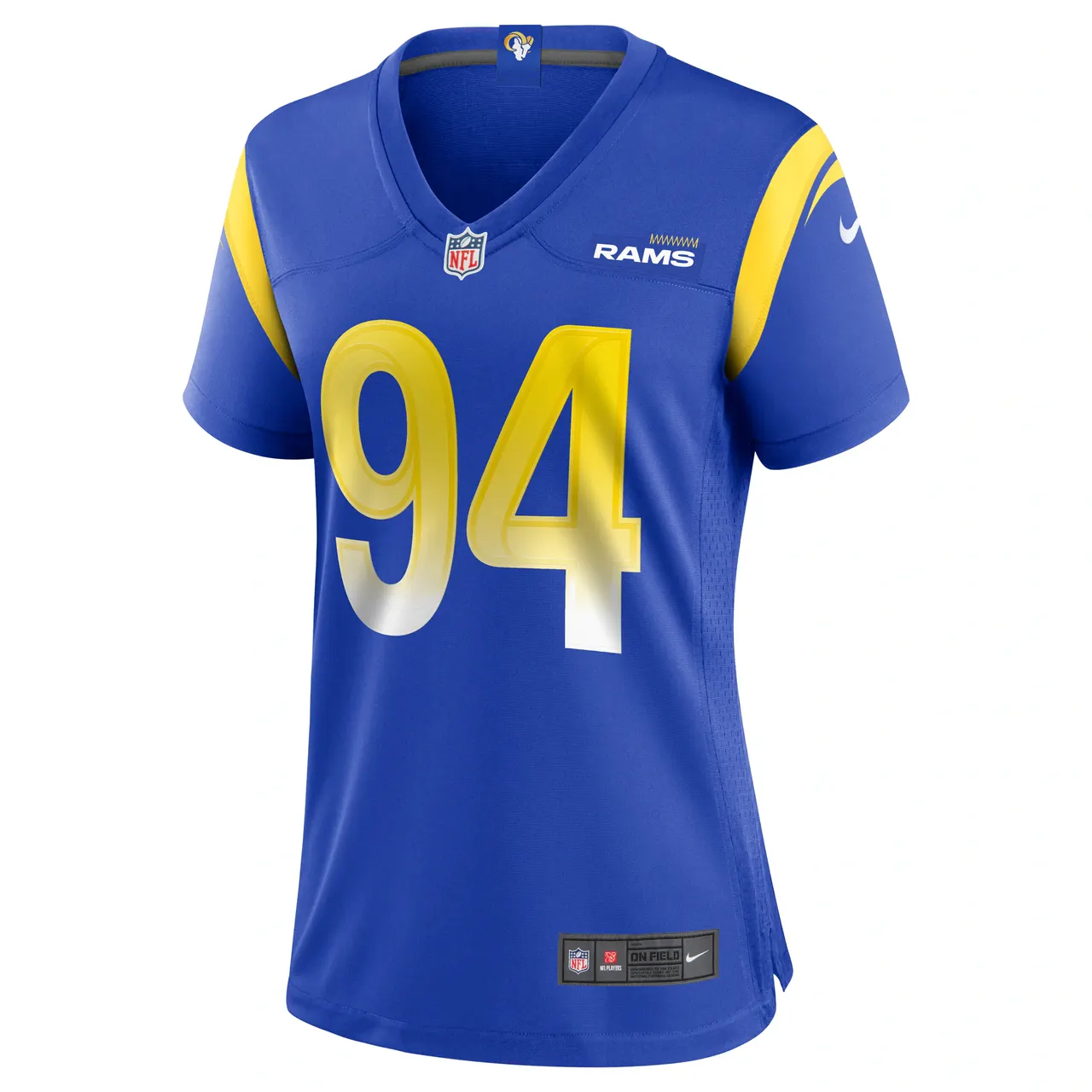 A'Shawn Robinson Los Angeles Rams Nike Women's Game Jersey - Royal Blue - Image 3