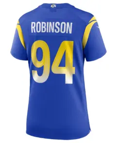 A'Shawn Robinson Los Angeles Rams Nike Women's Game Jersey - Royal Blue - Image 4