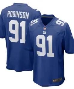 A'Shawn Robinson New York Giants Nike Team Game Jersey - Royal Blue