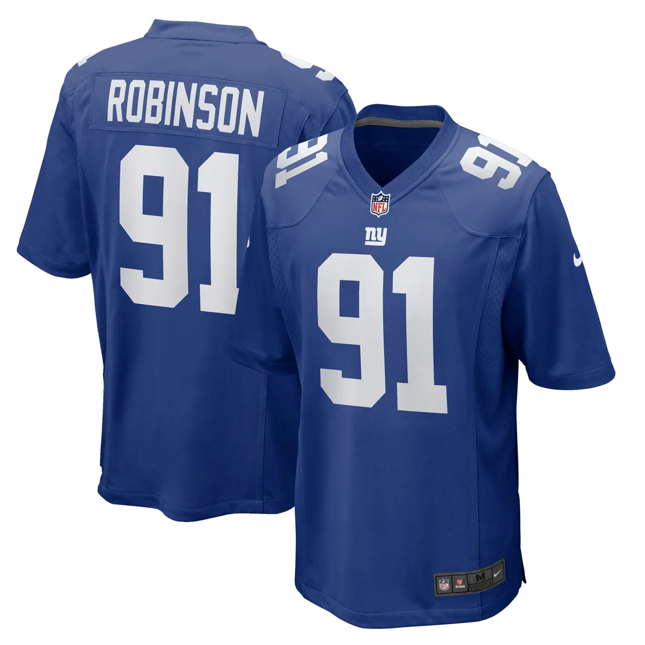 A'Shawn Robinson New York Giants Nike Team Game Jersey - Royal Blue