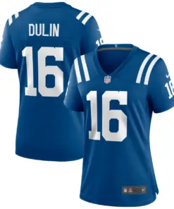Alternative view of Ashton Dulin Indianapolis Colts Nike Women's Game Jersey - Royal Blue