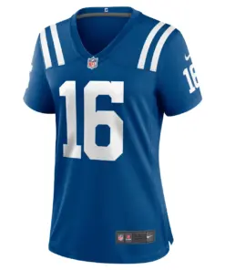 Ashton Dulin Indianapolis Colts Nike Women's Game Jersey - Royal Blue - Image 3