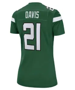 Ashtyn Davis New York Jets Nike Women's Game Player Jersey - Gotham Green - Image 4