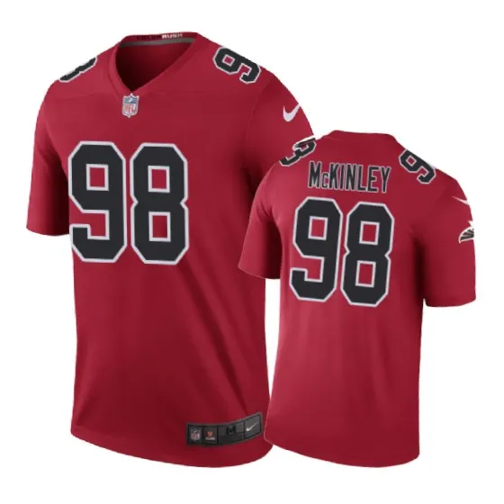 Takkarist McKinley Atlanta Falcons Nike Color Rush Jersey - Red