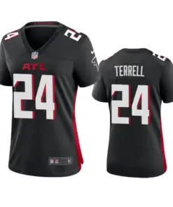 A.J. Terrell Atlanta Falcons Nike Women's 2020 NFL Draft Game Jersey - Anthracite