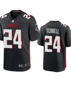 A.J. Terrell Atlanta Falcons Nike 2020 NFL Draft Game Jersey - Anthracite