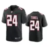 A.J. Terrell Atlanta Falcons Nike 2020 Throwback NFL Draft Game Jersey - Anthracite