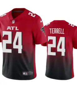 A.J. Terrell Atlanta Falcons Nike 2020 2nd Alternate NFL Draft Vapor Limited Jersey - Red