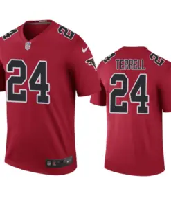 A.J. Terrell Atlanta Falcons Nike Color Rush Legend Jersey - Red