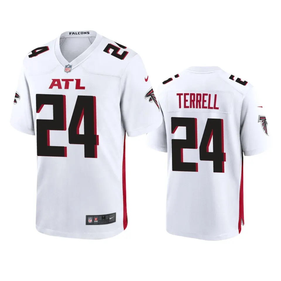 A.J. Terrell Atlanta Falcons Nike 2020 NFL Draft Game Jersey - White