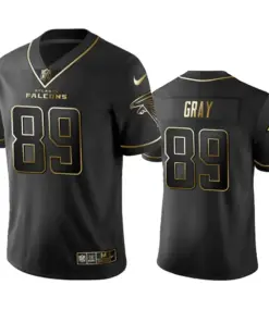 Alex Gray Atlanta Falcons Nike 2019 Golden Edition Vapor Limited Jersey - Anthracite