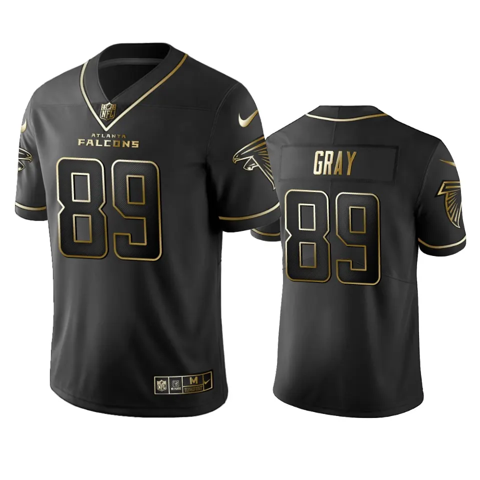 Alex Gray Atlanta Falcons Nike 2019 Golden Edition Vapor Limited Jersey - Anthracite