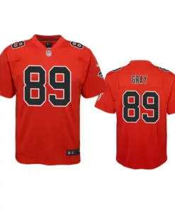 Alex Gray Atlanta Falcons Nike Color Rush Game Jersey - Red