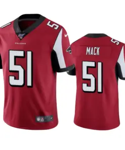 Alex Mack Atlanta Falcons Nike 100th Season Vapor Limited Jersey - Red