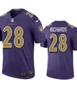 Allen Bailey Atlanta Falcons Nike Color Rush Legend Jersey - Purple
