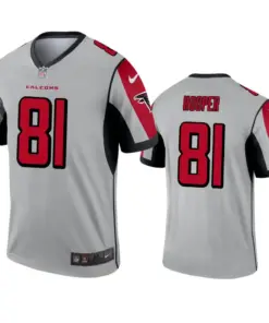Austin Hooper Atlanta Falcons Nike Inverted Legend Jersey - Grey