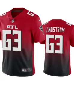 Chris Lindstrom Atlanta Falcons Nike 2020 2nd Alternate Vapor Limited Jersey - Red