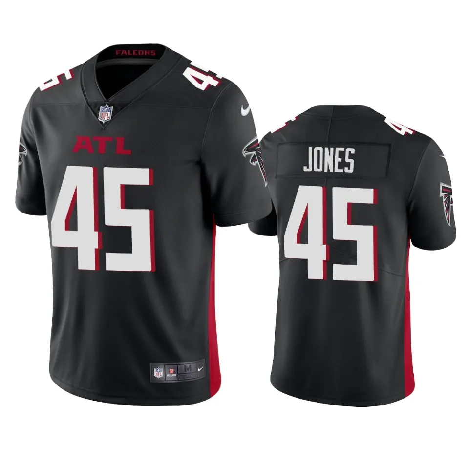 Deion Jones Atlanta Falcons Nike 2020 Vapor Limited Jersey - Anthracite