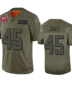 Deion Jones Atlanta Falcons Nike 2019 Salute to Service Limited Jersey - Olive