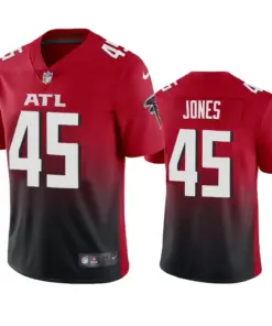 Deion Jones Atlanta Falcons Nike 2020 2nd Alternate Vapor Limited Jersey - Red