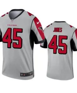 Deion Jones Atlanta Falcons Nike Inverted Legend Jersey - Grey