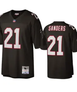 Deion Sanders Atlanta Falcons Mitchell & Ness Legacy Replica Jersey - Black