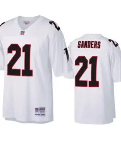 Deion Sanders Atlanta Falcons Mitchell & Ness Legacy Replica Jersey - White